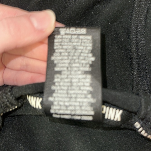 Victoria’s Secret, pink, athletic jacket, black and peach - Picture 6 of 8